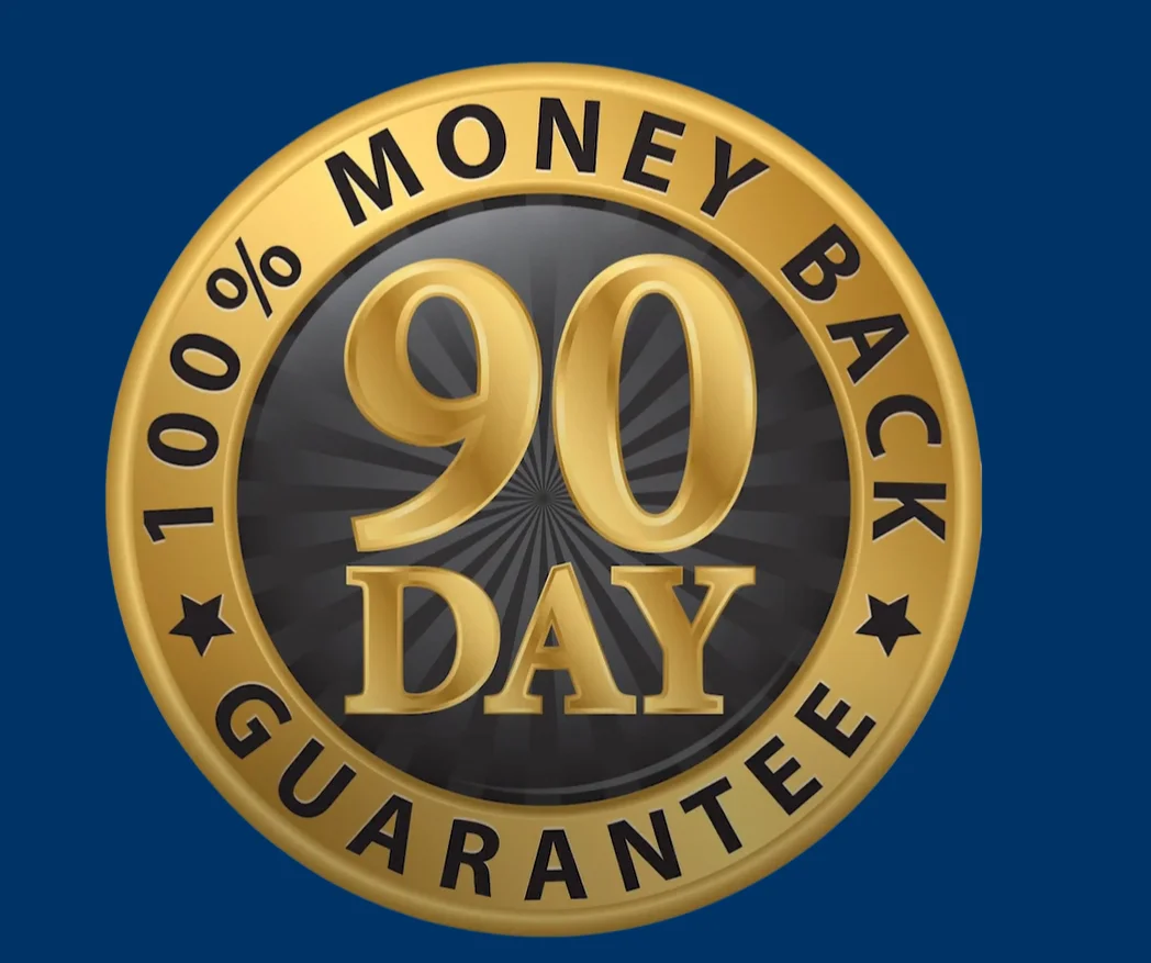Quantum Wave Money Back Guarantee Seal
